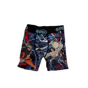 PSD Naruto Sasuke Faceoff Compressn Bxr Brf Shorts Mens XLar